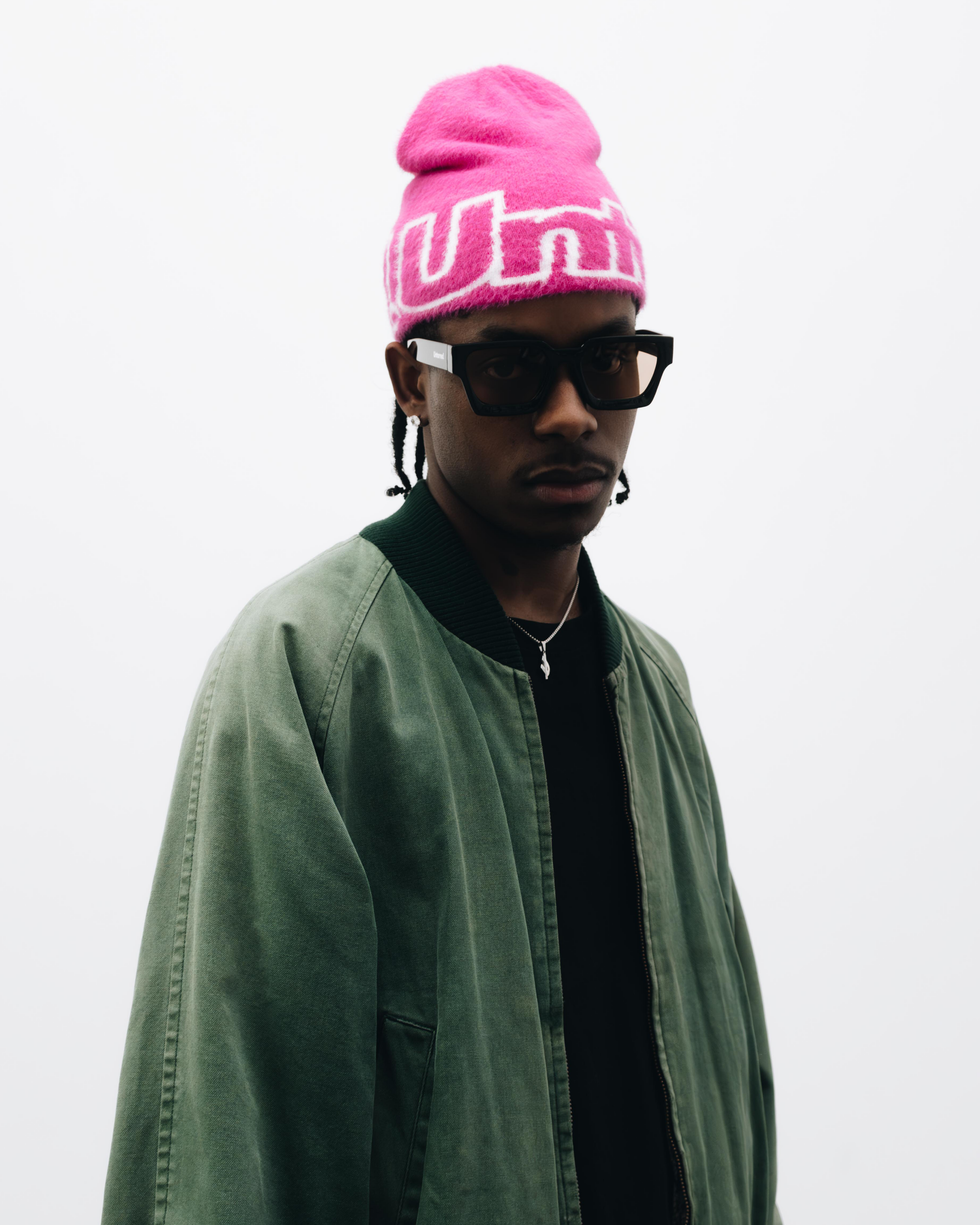 BUBBLEGUM MOHAIR BEANIE