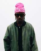 BUBBLEGUM MOHAIR BEANIE