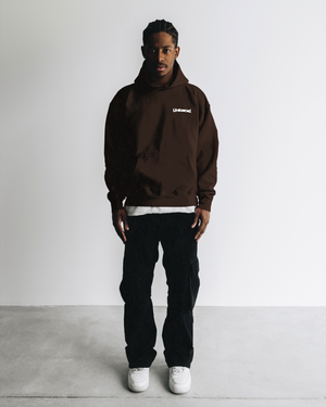 BROWN M HOODIE