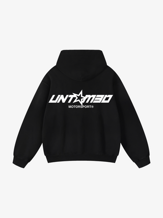 BLACK MOTORSPORT HOODIE