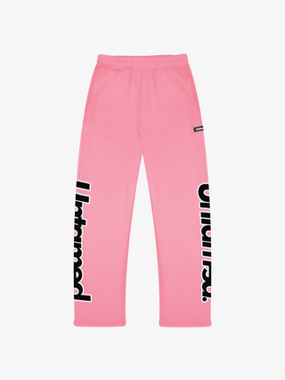 OUTLINE SWEATPANTS PINK