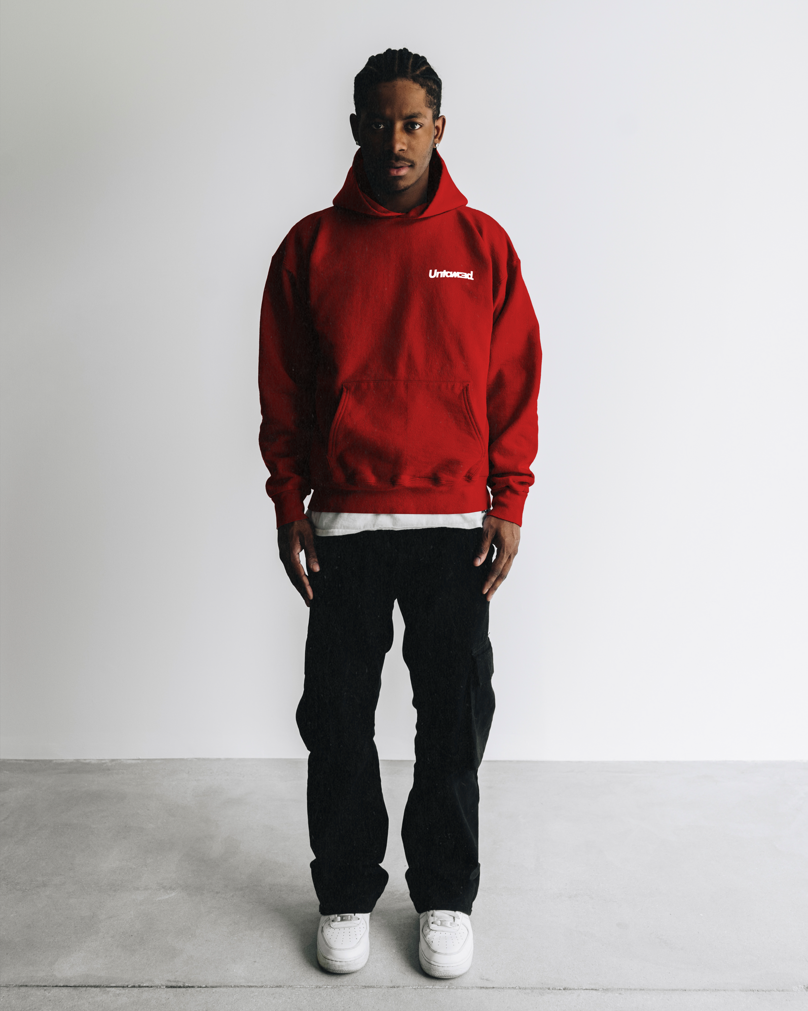 RED M HOODIE
