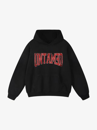 BLACK UNIVERSITY HOODIE