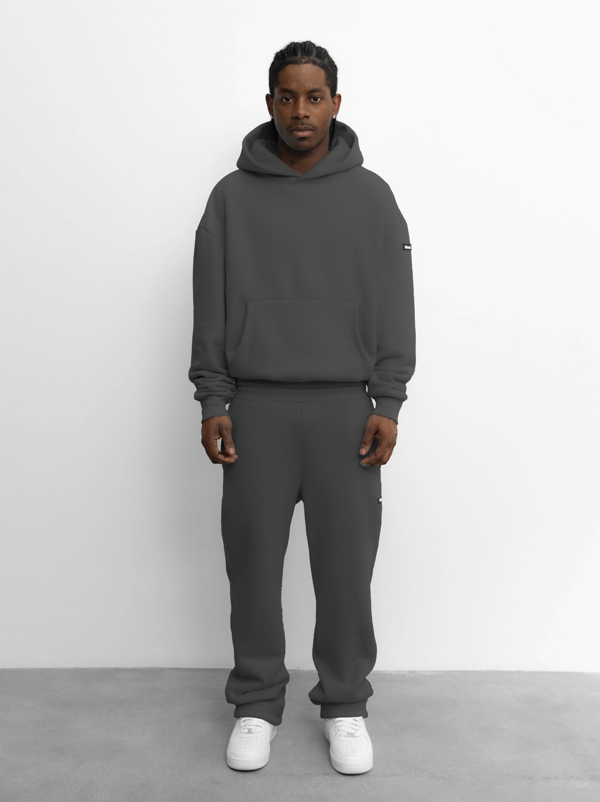 UNTAMED OPEN LEG JOGGER STEEL