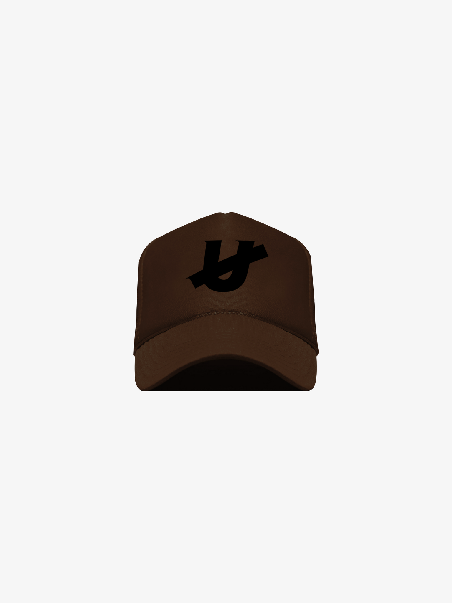 BROWN U TRUCKER HAT