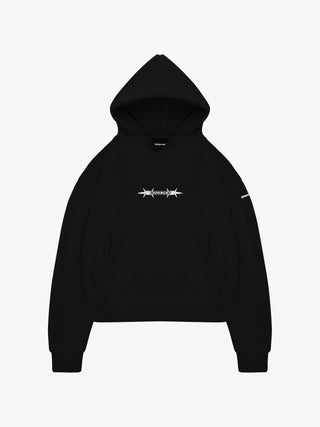 UNTAMED HOODIE DOBERMAN BLACK