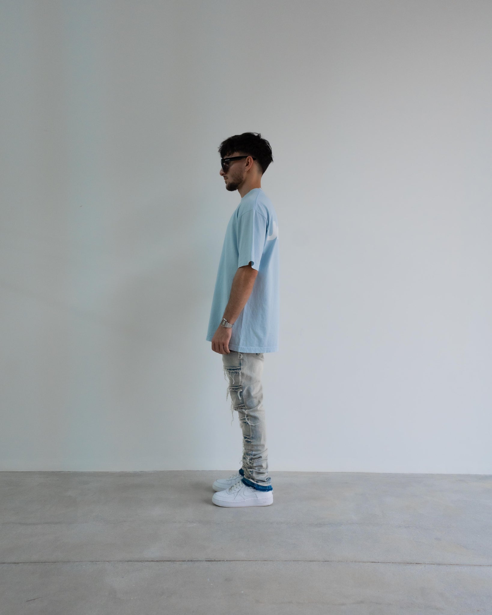 BABY BLUE TEE
