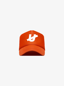 ORANGE TRUCKER HAT