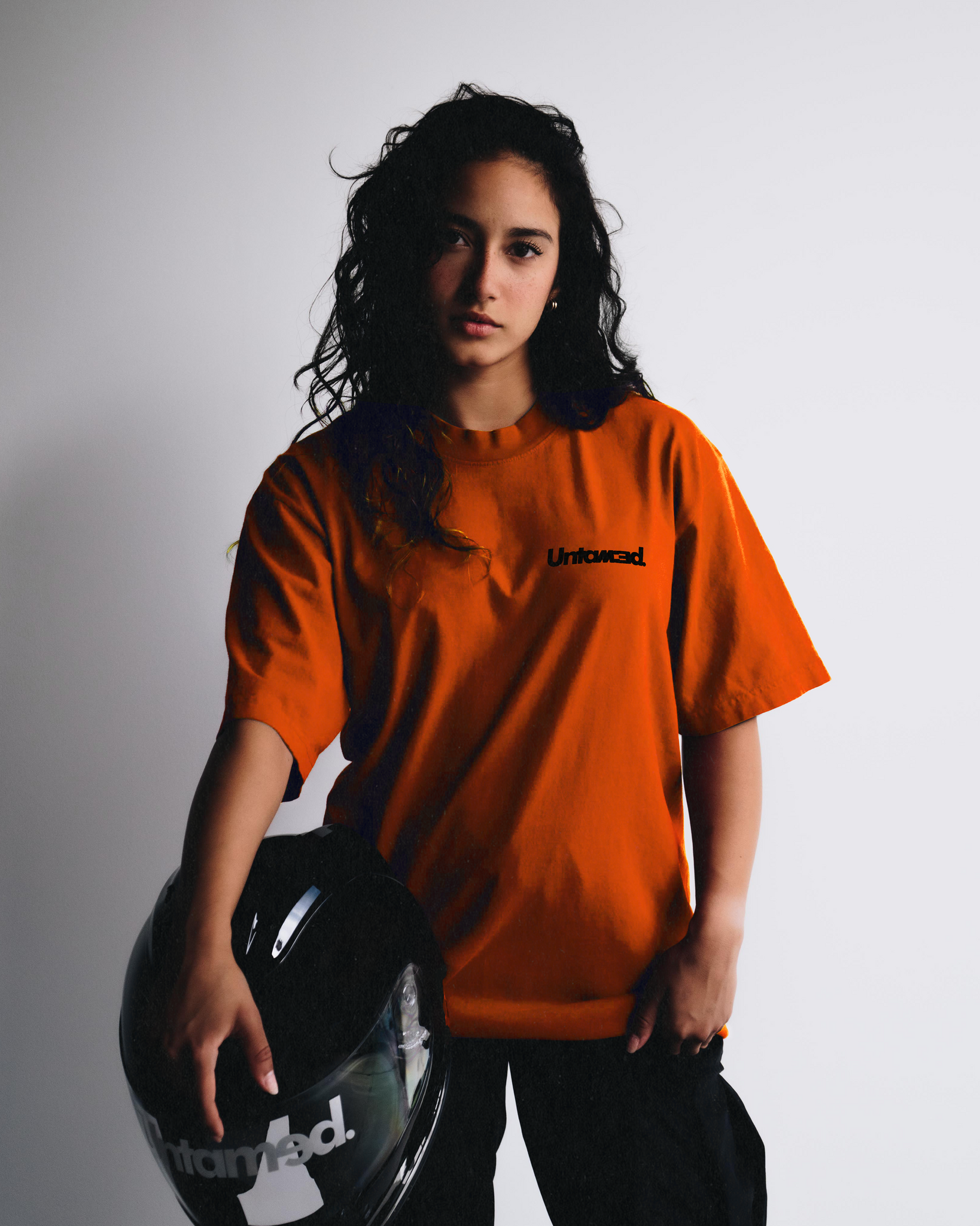 FIRE ORANGE M TEE