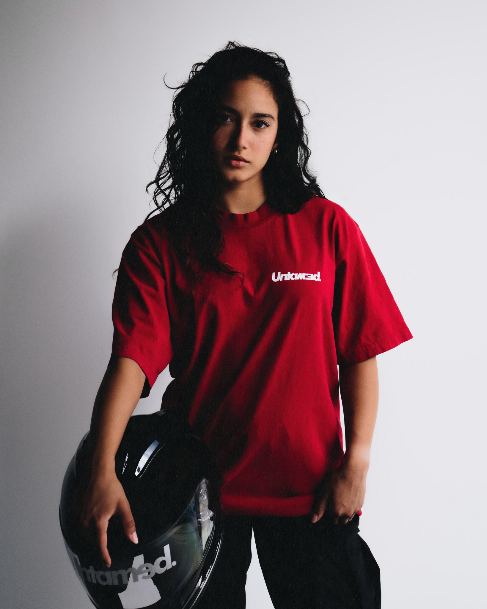 HELLROT RED M TEE