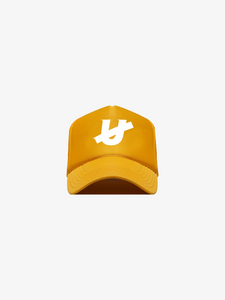 YELLOW TRUCKER HAT
