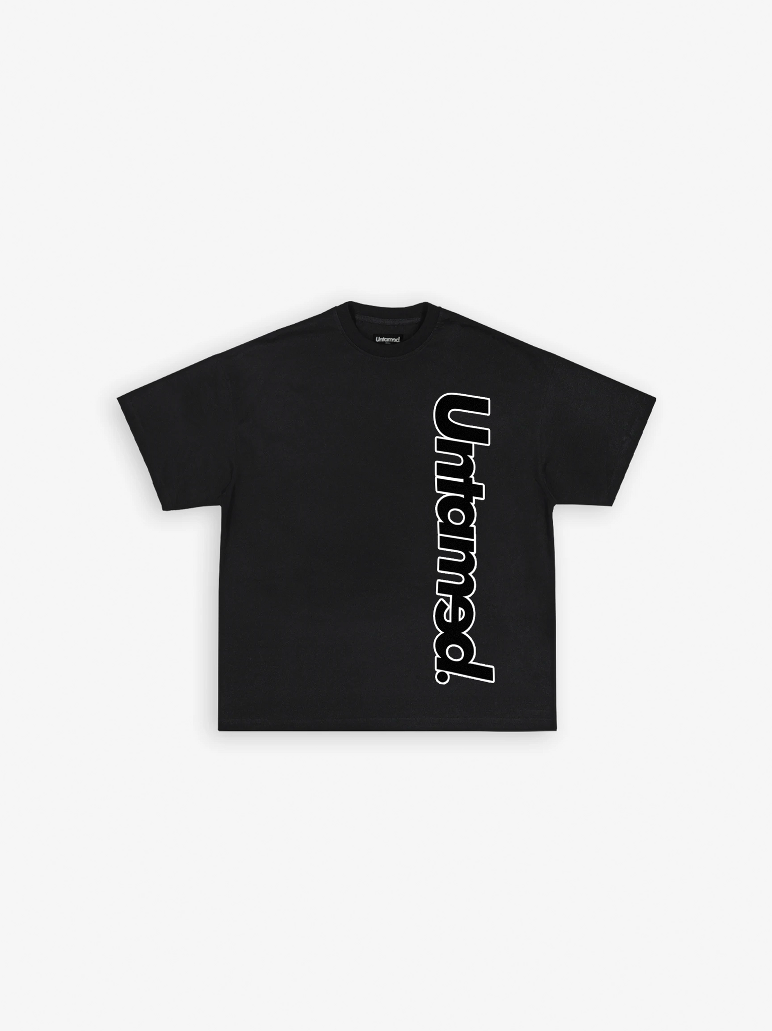 UNTAMED VERTICAL BLACK V2 TEE