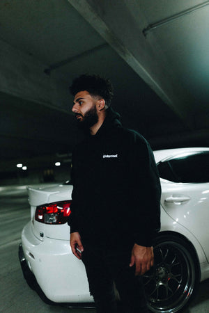 UNTAMED BLACK HOODIE