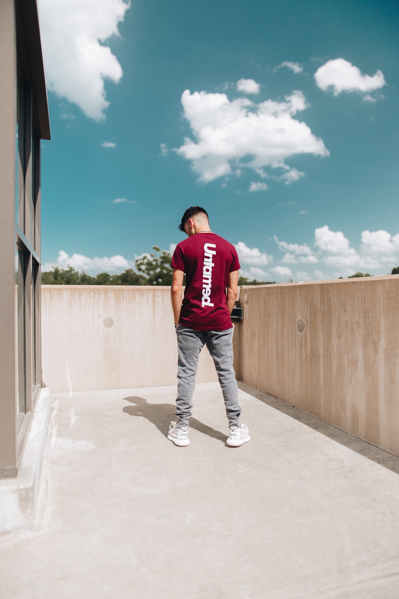 Untamed - Maroon Tee