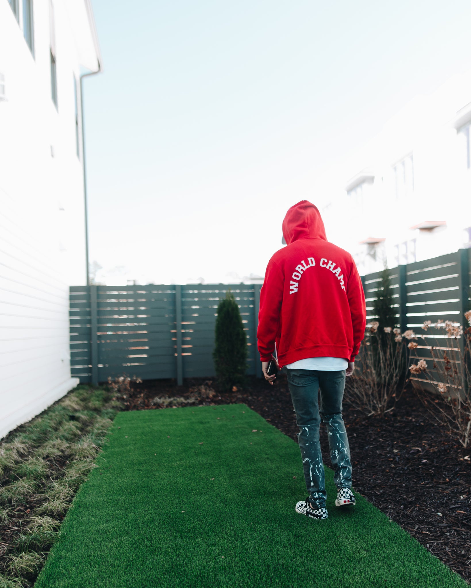 Untamed Red World Champ Zip Hoodie