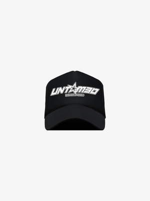 Untamed Motorsport Black Trucker Hat