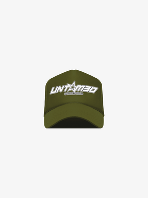 Untamed Motorsport Olive Trucker Hat