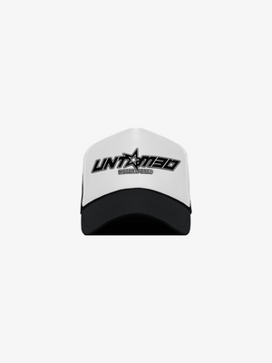 Untamed Motorsport Blk/Wht Trucker Hat