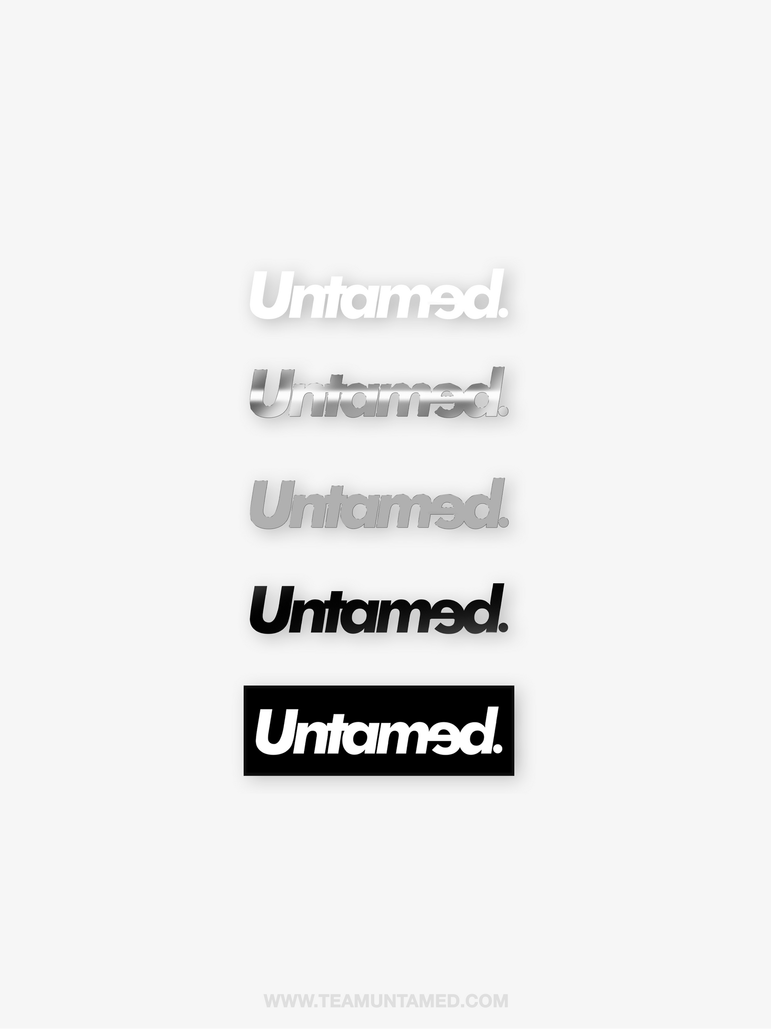 UNTAMED CLASSIC BOX STICKER