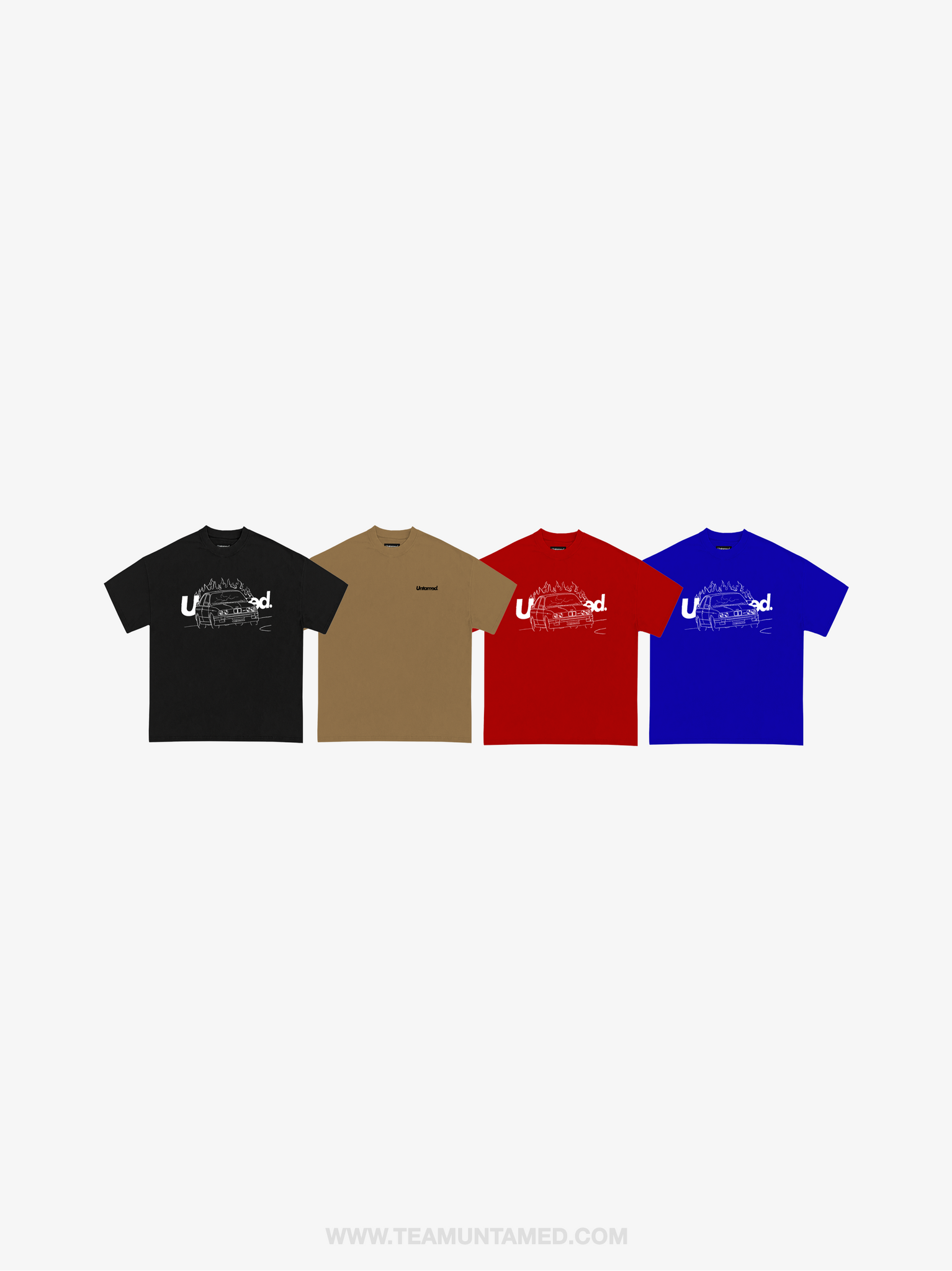 UNTAMED BLUE RED E30M TEE