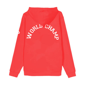 Untamed Red World Champ Zip Hoodie