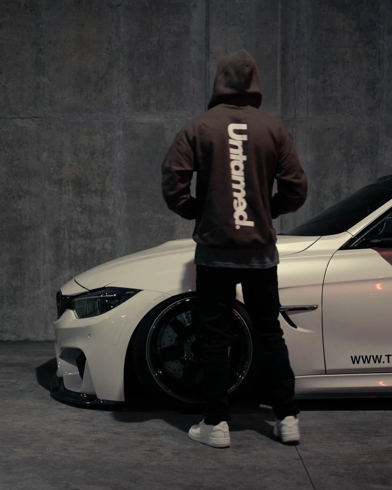 UNTAMED BROWN MOTORSPORT HOODIE