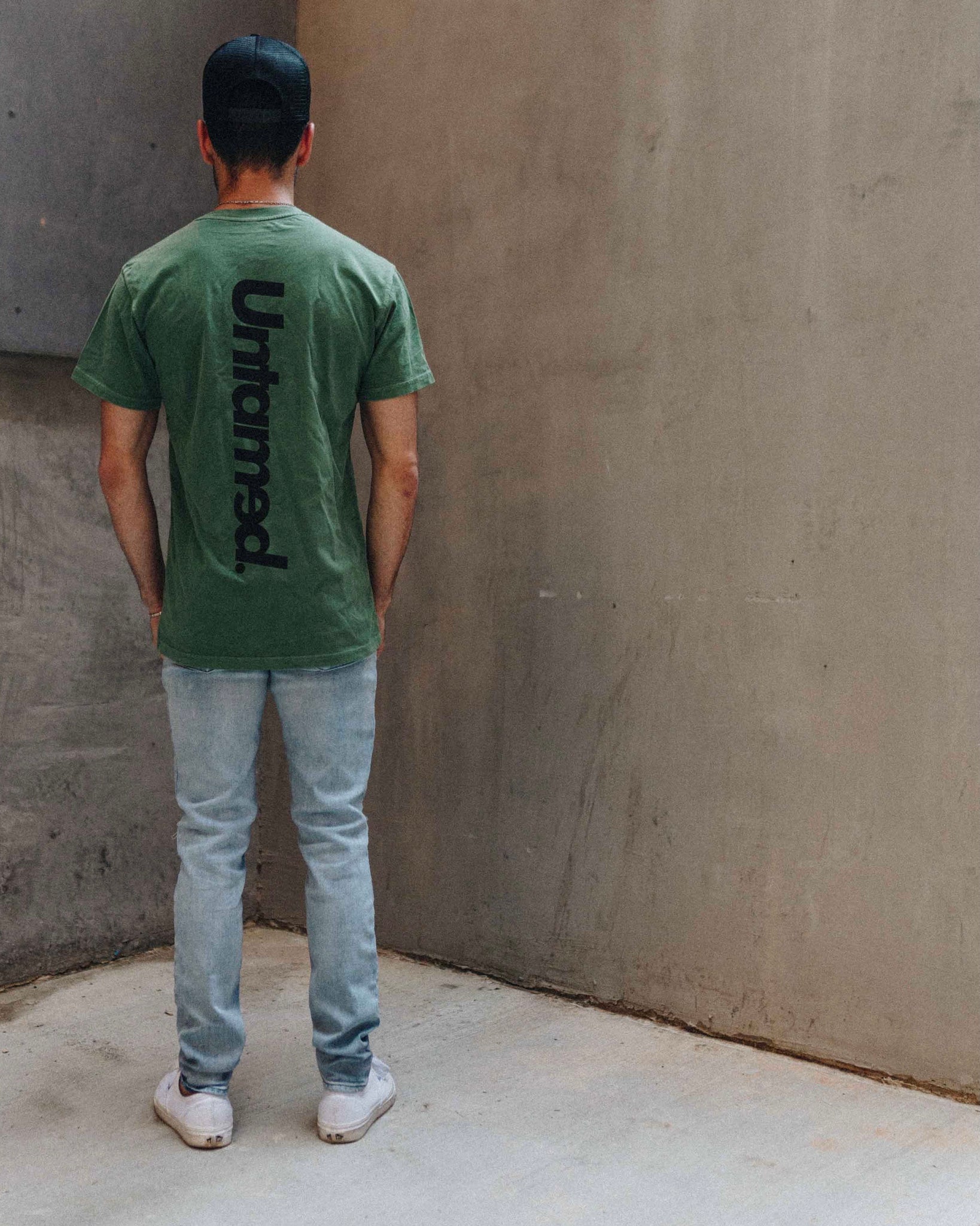 Untamed Green Dye Tee