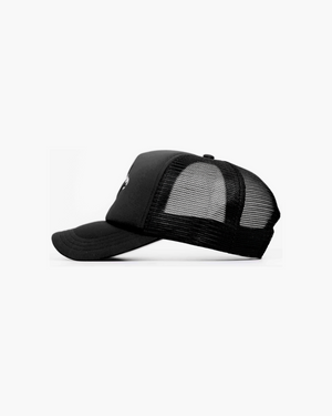 Untamed Black Fire Trucker Hat
