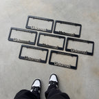 CHROME LICENSE PLATE FRAME