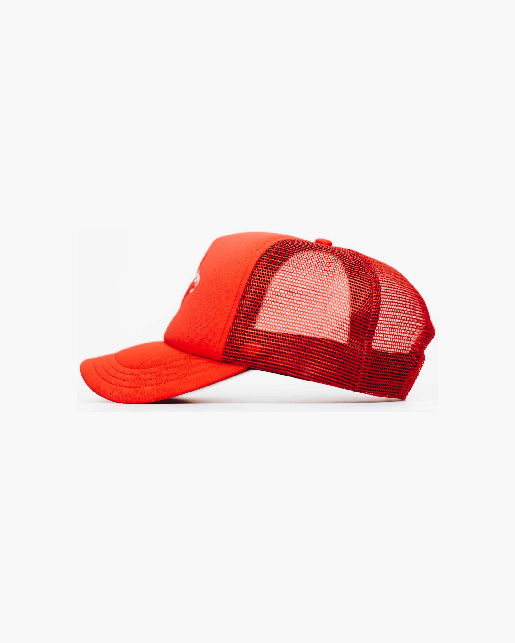 Untamed Red Fire Trucker Hat
