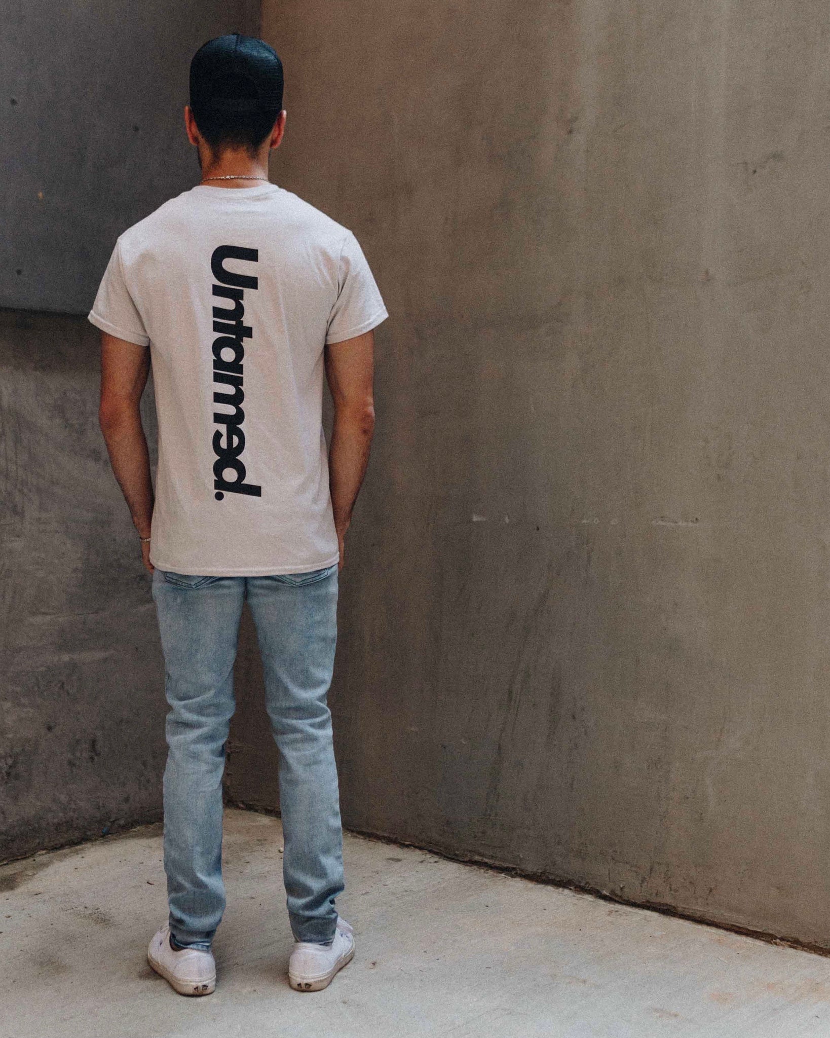 Untamed Dirty White Tee