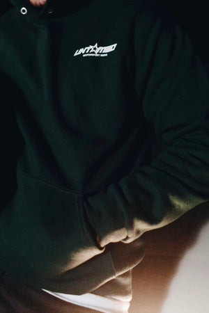 UNTAMED FOREST GREEN MOTORSPORT HOODIE