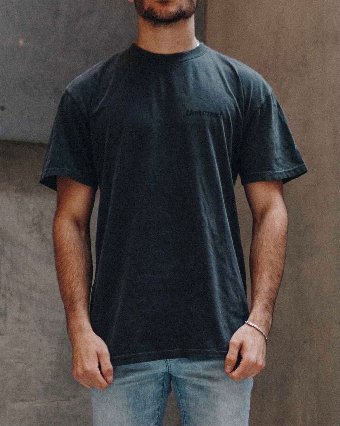 Untamed Gray Dye Tee