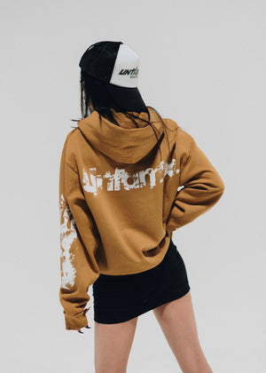 UNTAMED RUST DE-STRESSED HOODIE
