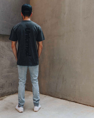 Untamed Gray Dye Tee