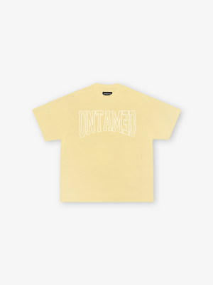 UNTAMED UNIVERSITY BUTTER TEE